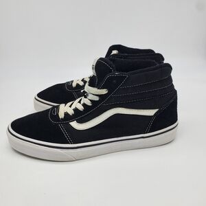 Vans Shoe Youth 7 Women 8.5 Skateboard SK8 HI Top Old Skool Platform Sneakers